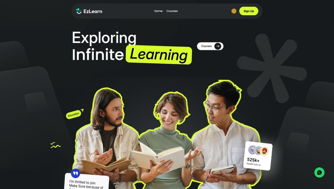 EzLearn | Online Learning Platform